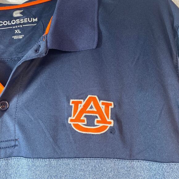 Colosseum Auburn Univ Embroidered Polo men sz XL - Picture 3 of 7